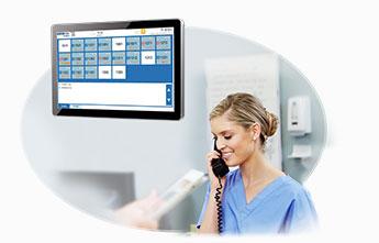 派勤工控助力护士站电子白板，提供更优质的护理服务