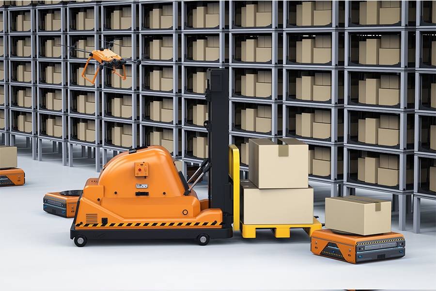 派勤携手仓储AGV，实现物流仓储设施的“变形记”