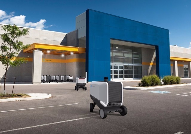 派勤智能硬件携手配送机器人，撬动物流末端配送市场